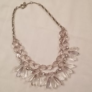 Loft bead statement necklace.